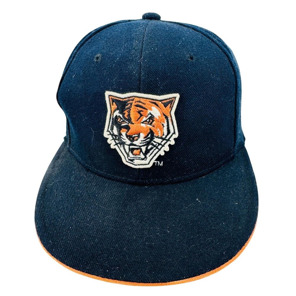 Buffalo‎ State University Bengals Hat Cap Mens OSFM Navy Blue Tiger Flat Bill